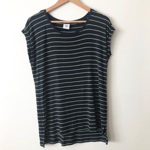 CAbi Style# 5333 Ibiza Tee Island Stripe Top  Sz M